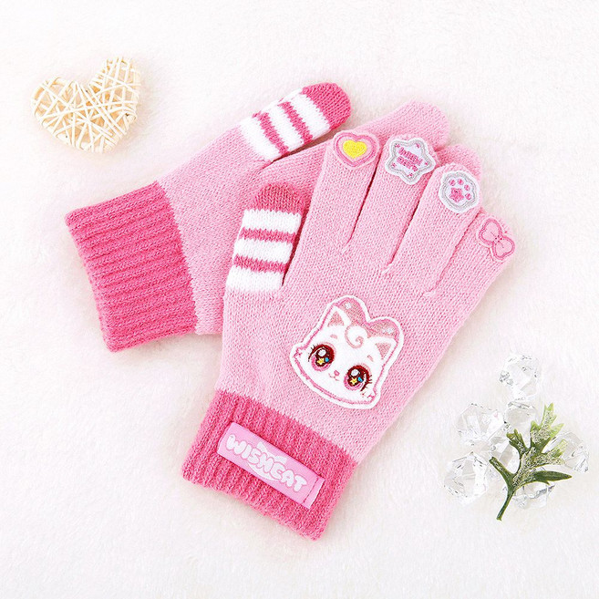 해피브릿지위시캣 아이냥 베이직 손가락장갑