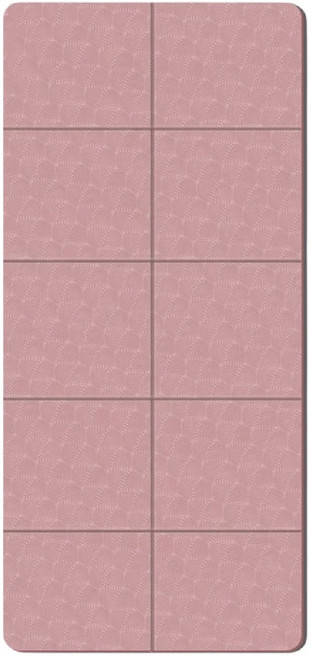 MUSI 折疊瑜珈墊, 折疊瑜珈墊-珊瑚粉, 1個