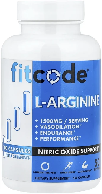 지금 곧 품절됩니다 fitcode L-아르기닌 산화질소 전구체 750mg 캡슐 100정 서둘러주시면 감사하겠습니다, fitcodeL아르기닌산화질소전구체750mg캡슐100정, 1개 - 쿠팡