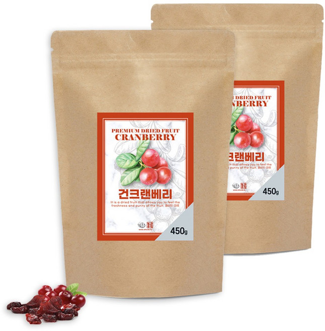 [ 견과공장 ] 프리미엄 마리아니 건크랜베리 900g(450gx2봉), 1개, 450g