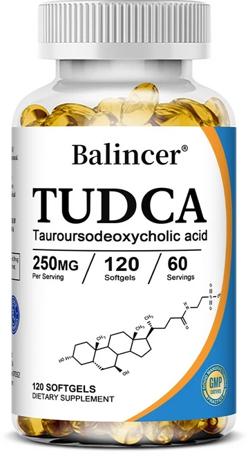TUDCA 타우르 데옥시콜산 캡슐 - 250mg TUDCA - 고순도 영양공급, 3개, 60회분 - 쿠팡