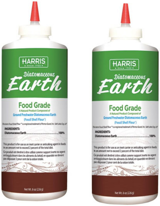식용규조토 가루 빈대퇴치제 천연살충제 베드버그 벌레 해충 퇴치 226 g 2팩 HARRIS, 2개, 226g