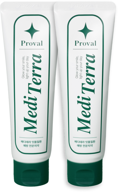 프로벨 대용량 메디테라 특허성분 잇몸치약 계면활성제없는 불소 입냄새 프로벨치약, 2개, 200g