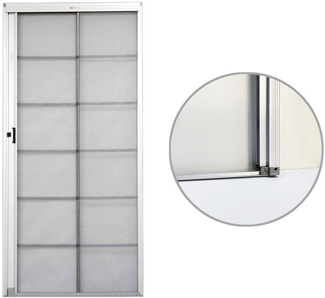 파나 원커버 무턱이 현관롤 자동 방충망 넘어짐 방지, 1개