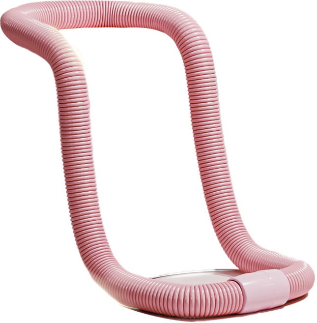 salimm 다용도 휴대용 홈트레이닝 무소음 뱃살 다이어트 훌라후프, 1개, 핑크, 1.3kg