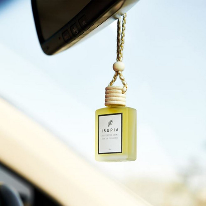 프리미엄 식물성오일 브랜딩 차량용 에어프레셔너 17ml, 3개, 1개, 은은한향