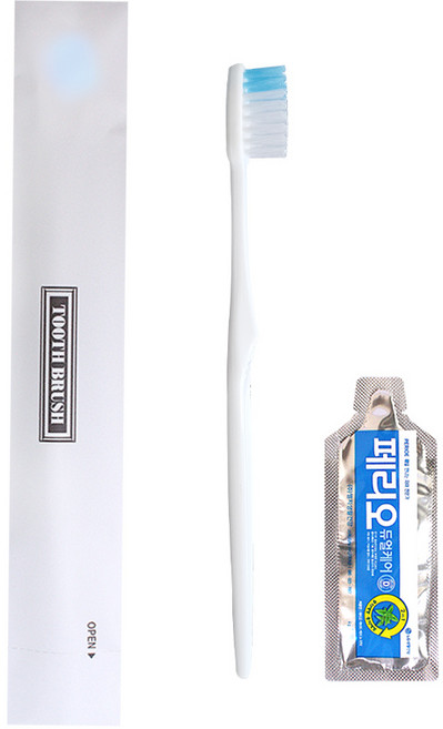 일회용 페리오 치약칫솔 세트 캐피탈 30개, 1세트