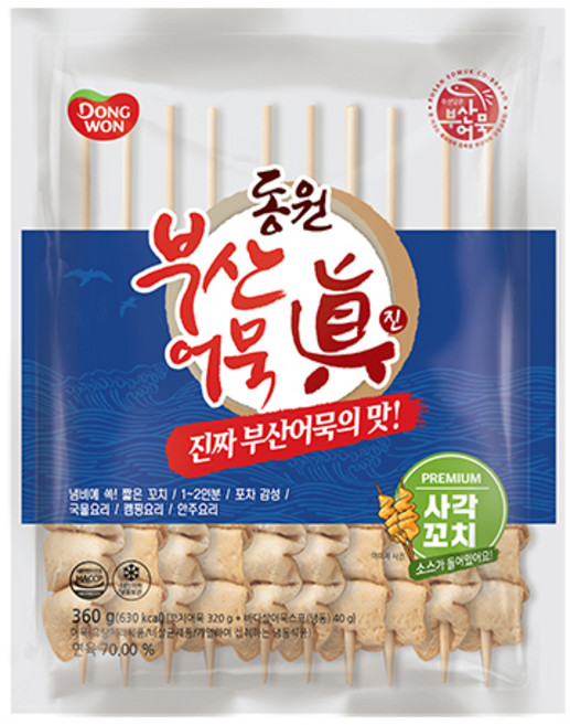 ★특가★동원 부산어묵 진 사각꼬치 360g x 3개
