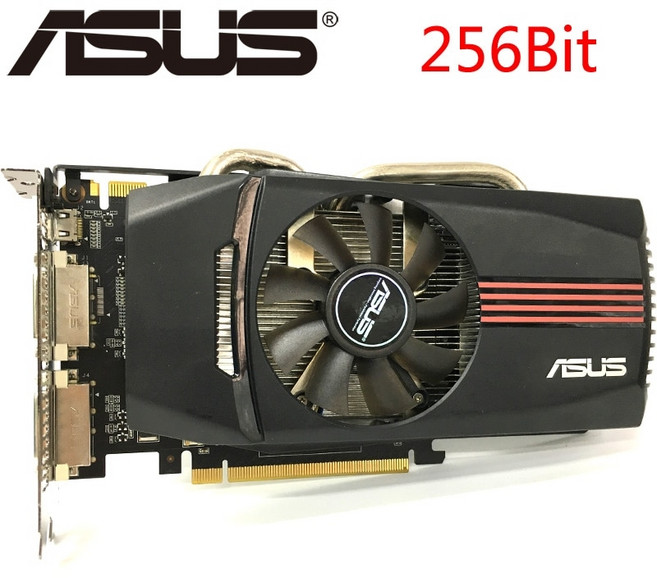 그래픽카드 글카 ASUS 비디오 GTX 560 nVIDIA Geforce 채굴 게임용
