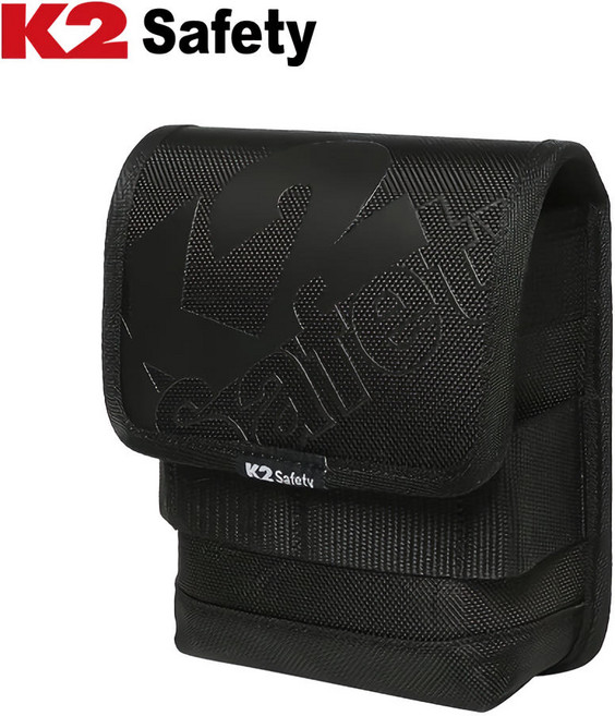 K2 다용도 현장 작업 파우치백 소형 공구 수납 벨트 탈부착 벨크로 안전 등산 주머니, 1개