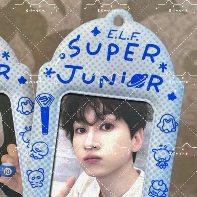 SUPER JUNIOR E.L.F. 應援小物 PVC卡套, 1個, SJ卡套PVC卡套