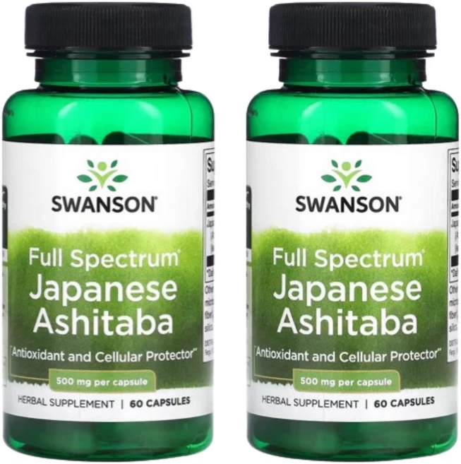스완슨 일본 아시타바 Ashitaba 500mg 60정 2개 - 쿠팡