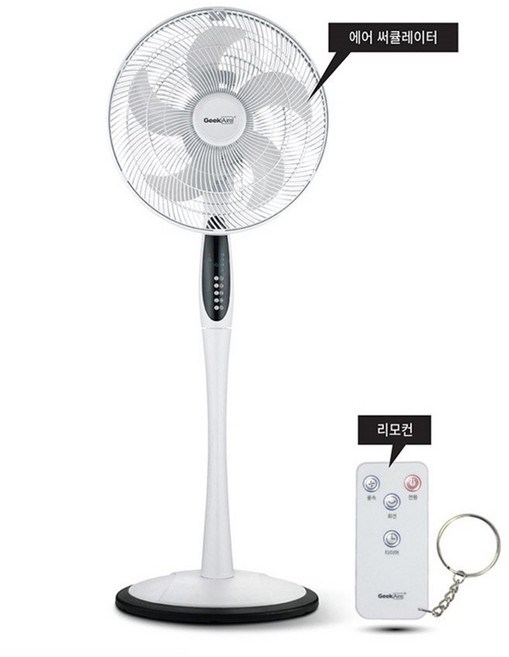 GeeK 16인치 스탠드형 써큘레이터 GSF-J40CW