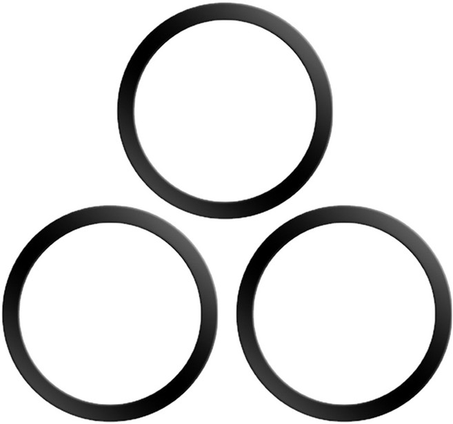 자석 링 홀더 자석 충전기 도크 홀더 휴대폰 12 자동차 무선 충전기에 호환 가능, 3개의 1세트, 1개