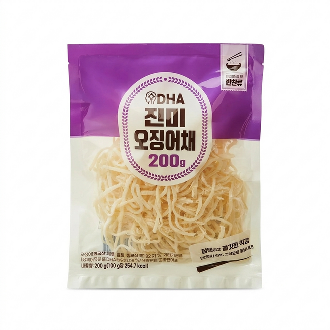 DHA 백진미 오징어, 200g, 1개