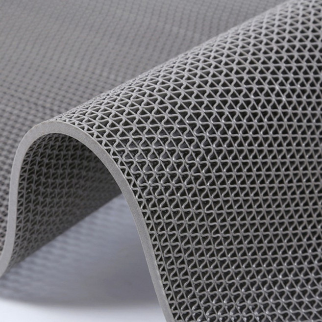 물빠짐 코일매트 현관 논슬립 미끄럼방지 발매트 100x160, 1개, 그레이