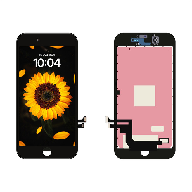 아이폰액정 아이폰8플러스 액정수리 아이폰액정파손 아이폰액정교체 아이폰자가수리, 1.아이폰8플러스(LCD 호환 최고급형)-화이트, 1개