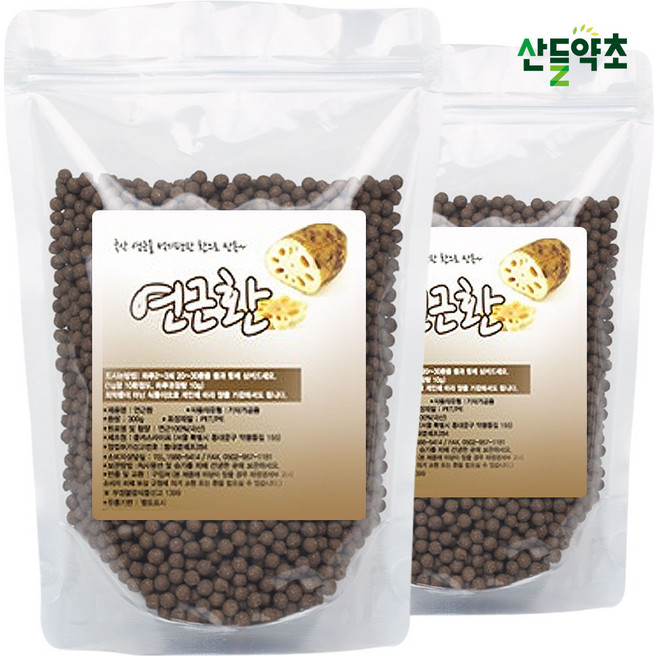 국내산 연근환, 2개, 300g