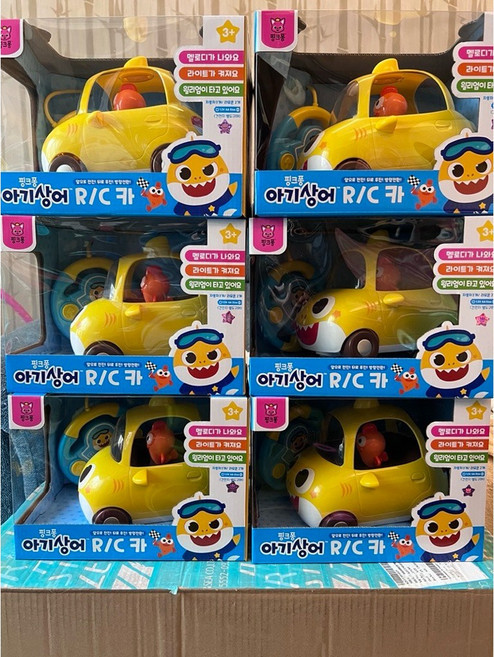 Baby shark 碰碰狐 鯊魚寶寶 聲光遙控車 鋼琴兒歌版 唱歌 音樂玩具, 1個, 韓國鯊魚寶寶玩具現貨