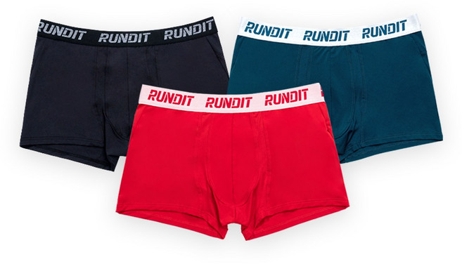 [25% 할인] 런딧 3종세트 꼬툭튀방지팬티 숏드로즈 3장 남성기능성팬티 남자보정속옷 툭튀방지