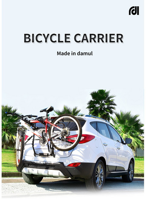 차량용 자전거캐리어 SUV거치대, 3단거치대, 1개