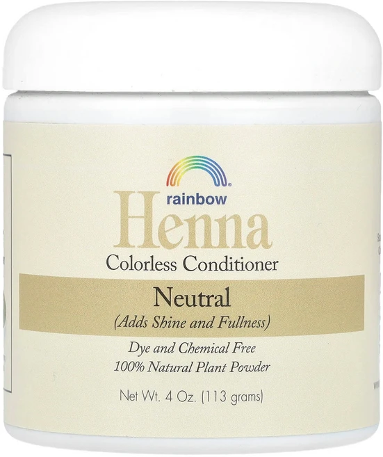 레인보우 리서치 헤나 무색 컨디셔너 뉴트럴 113g RBR-40010 - 쿠팡