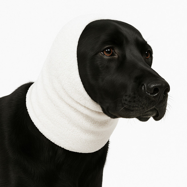 디마펫 코지이어 반려동물 강아지 고양이 진정밴드, 1개, 화이트