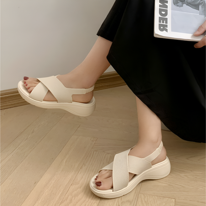 비바룸 여성 발편한 여행용 샌들