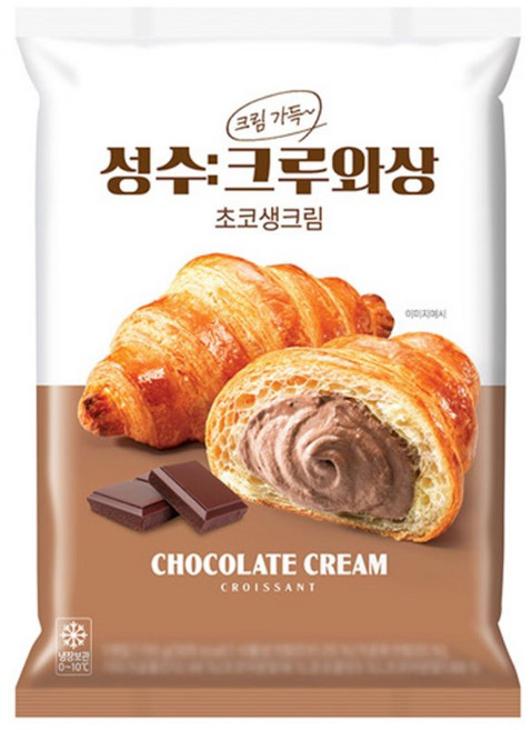 성수크루와상 초코생크림, 110g, 10개