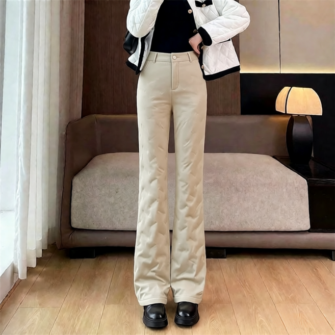 여성바지 와이드팬츠 허리밴딩 패딩바지 겨울바지 GYB25120936 51