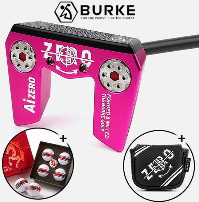 버크 AI 제로토크 퍼터 핑크 버크코리아 Ai ZERO Torque, 34인치