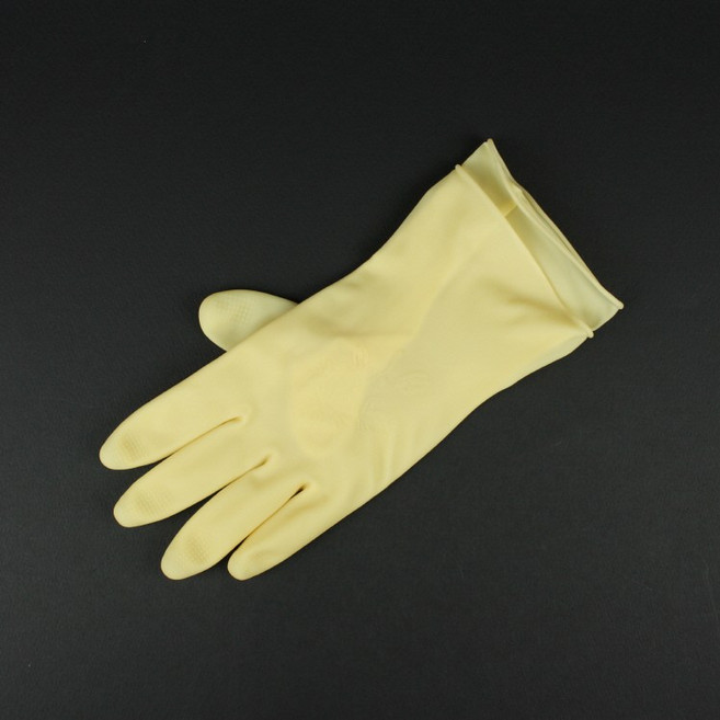 오라이트 단미니 고무장갑 10켤레 업소용 주방 설거지 짧은 장갑, 1개