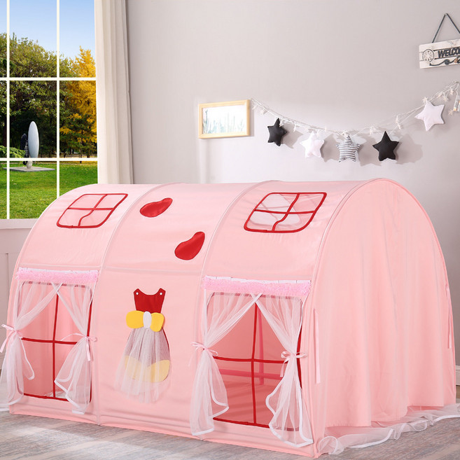 벙커침대텐트 이케아쿠라 어린이 실내 상하세트 돔텐트 동굴텐트 남자아이방꾸미기 이층 여자 여자 아이방 꾸미기