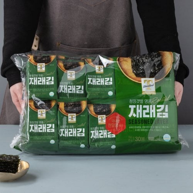 T STANDARD 명품 재래김 5g x 30입, 30개