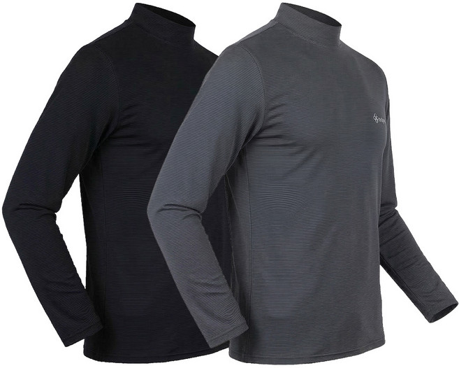 1+1 기능성 냉감티 반목 티셔츠 반폴라 쿨티 쿨론티 긴팔 냉감 아이스 작업복 잠옷 상의