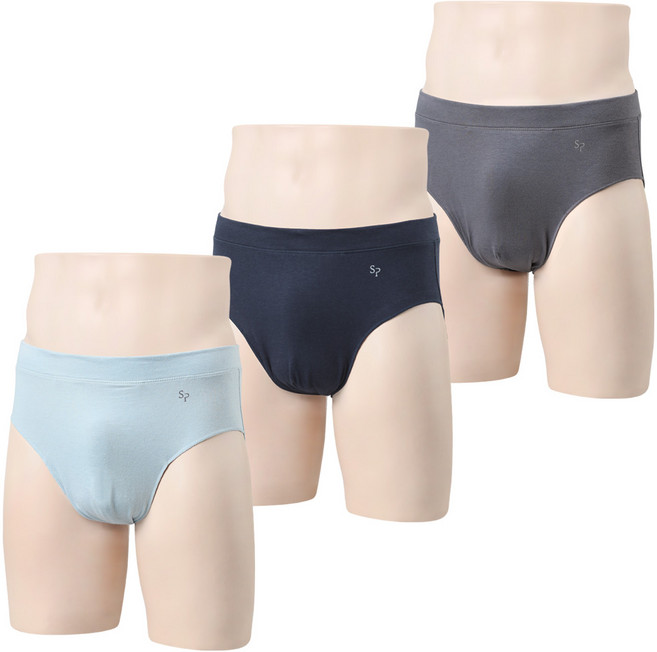 스페클로 히든 모달 라인프리 남성 삼각팬티 3매입