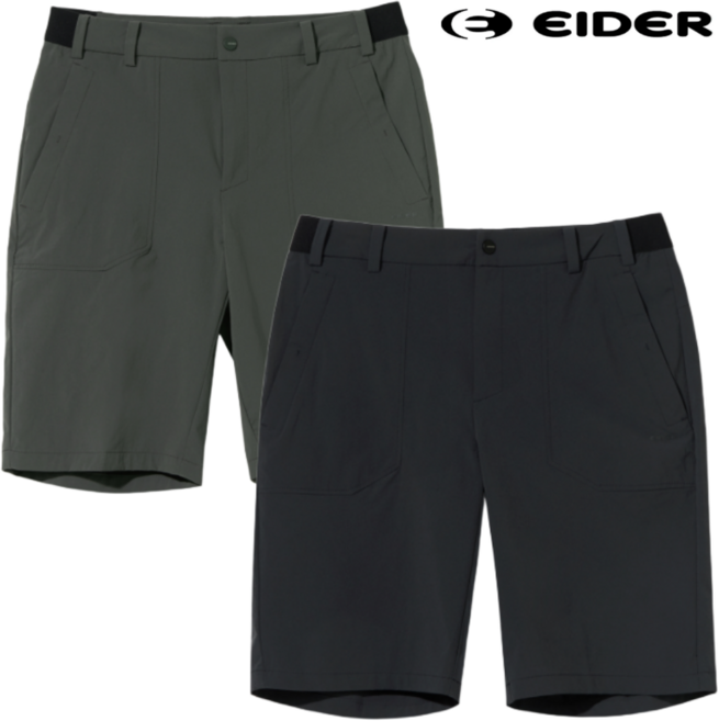 [정가: 125 000원] 아이더 남성 5부 팬츠 냉감 스트레치 신축성 허리 밴드 스탠다드 핏 반바지 여름 일상 외출 야외활동 오피스 출퇴근 회사 캠퍼스 여행 나들이 피크닉 하의