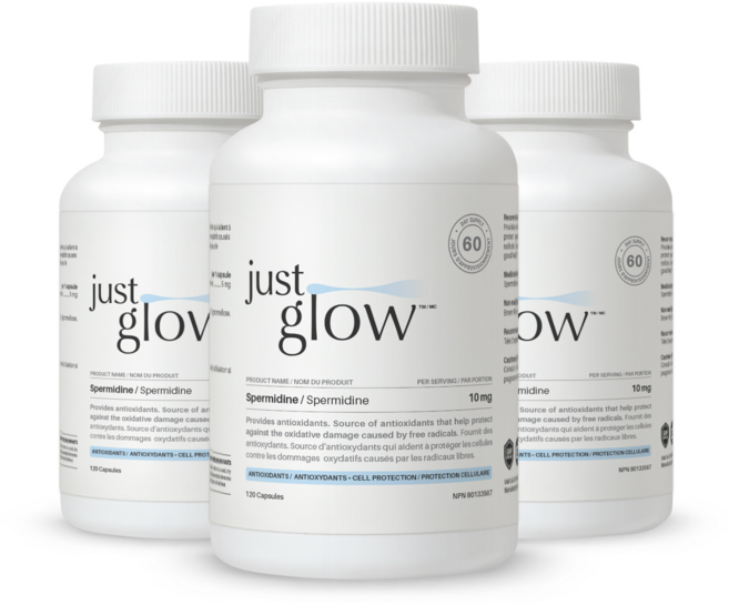 저스트글로우 스퍼미딘 스페르미딘 10mg, 3개, 120정