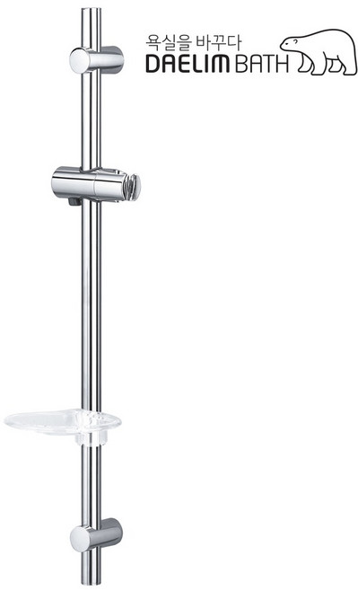 대림바스 샤워기걸이 슬라이드바 BP-4103 샤워기헤드걸이, 1개