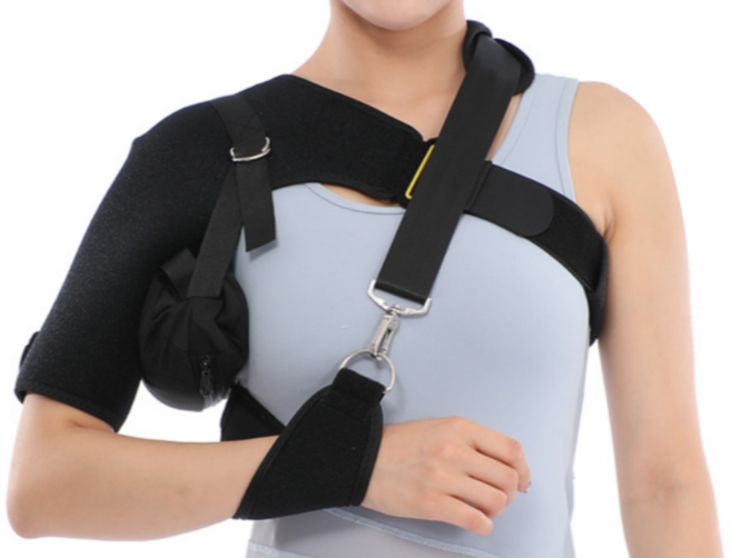 아이디얼케어 어깨보조기 어깨 수술 보조기 K 암슬링 깁스 팔걸이 울트라슬링, 1개