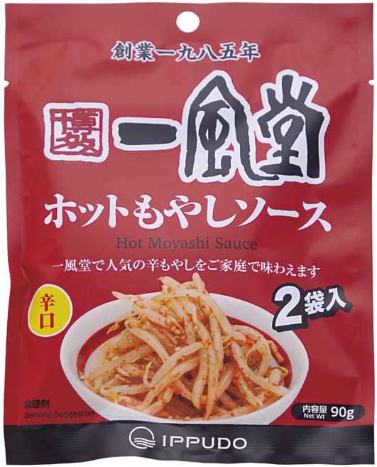 Ippudo 辣味豆芽醬料包, 1個, 90g