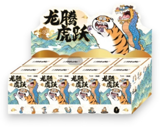 Fuism 我不是胖虎 龍騰虎躍系列盲盒, 1個, 一中盒(請下標8次) X3A10
