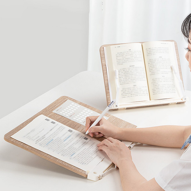 오즈리빙 독서대 1단 2단 책 태블릿 노트북 필기용 거치대 받침대 독서실 스터디카페