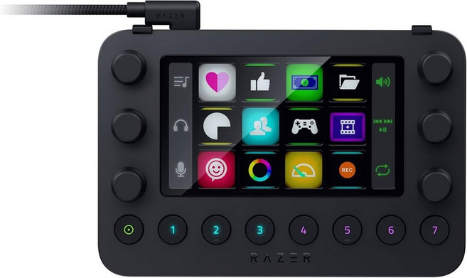 Stream Controller & Switchblade LCD PC Mac Razer(레이저) 라이브 전달 컨텐츠제작