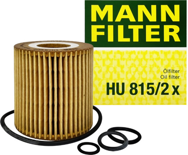 MANN FILTER HU 815/2 x 機油濾清器 高效過濾 保護引擎 延長壽命, 1個