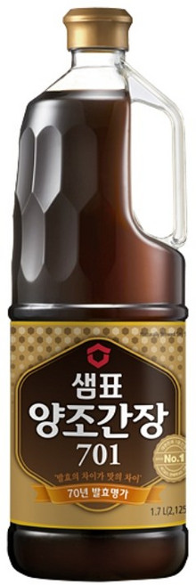 샘표 양조간장 701, 1.7L, 100개