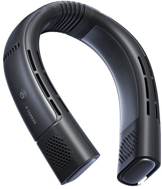 TORRAS COOLiFY 2S Pro 頸掛冷暖空調風扇, 鈦空黑