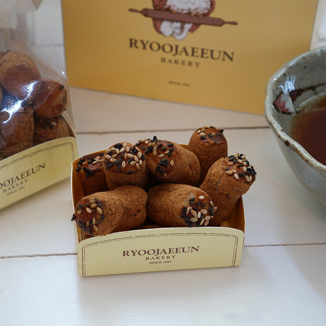 [류재은의 추억과자] 계피만주 수제 만쥬 계피 시나몬 옛날과자 계피빵 추억의과자, 1개