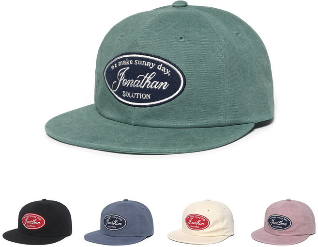 조나단 와펜 워싱 스냅백 남자 여자 패션모자