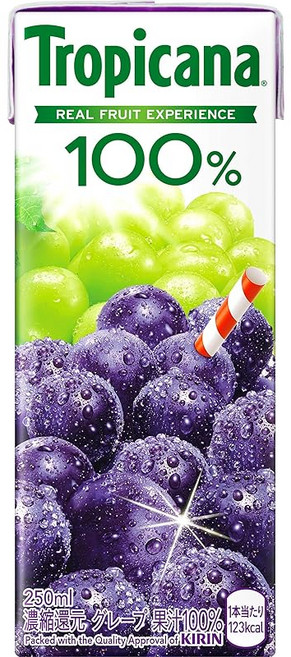 트로피카나 100% 포도 250ml×24개, 250ml